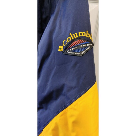 Vintage 90s Columbia Mens Large Pull Out Hooded Puffer Jacket - Picture 3 of 15